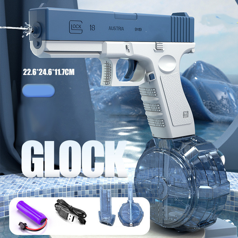 Electric Water Toy Gun Spray Blaster Pistol Airsoft Summer Toys Swimming Poor Game Weapon Pistola For Kids