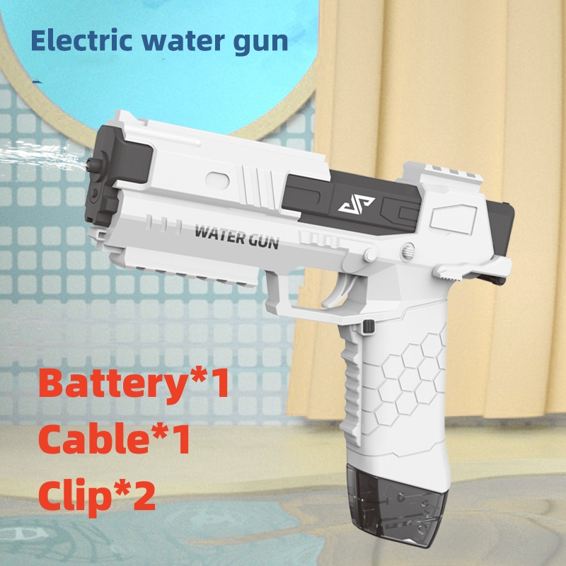 Electric Water Toy Gun Spray Blaster Pistol Airsoft Summer Toys Swimming Poor Game Weapon Pistola For Kids