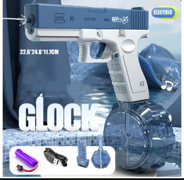 Electric Water Toy Gun Spray Blaster Pistol Airsoft Summer Toys Swimming Poor Game Weapon Pistola For Kids