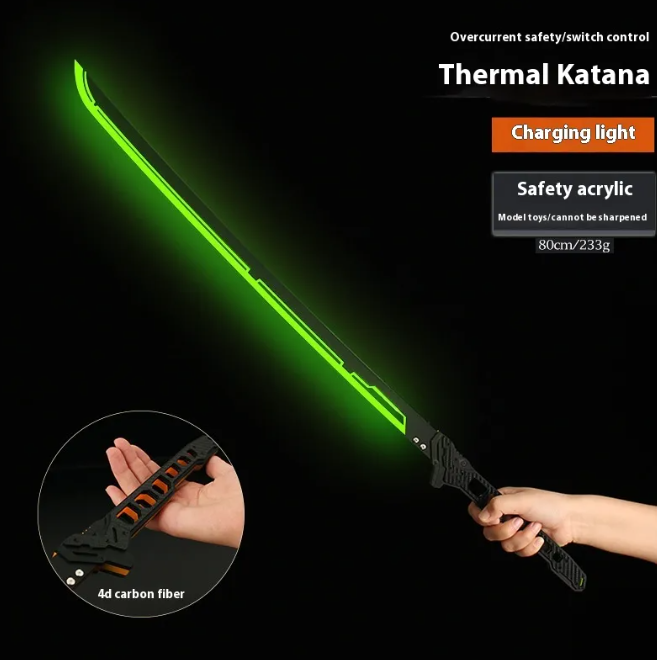 Espada Samurai Luminosa de Juguete