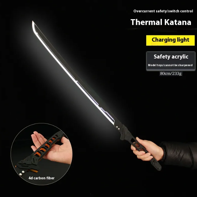 Espada Samurai Luminosa de Juguete