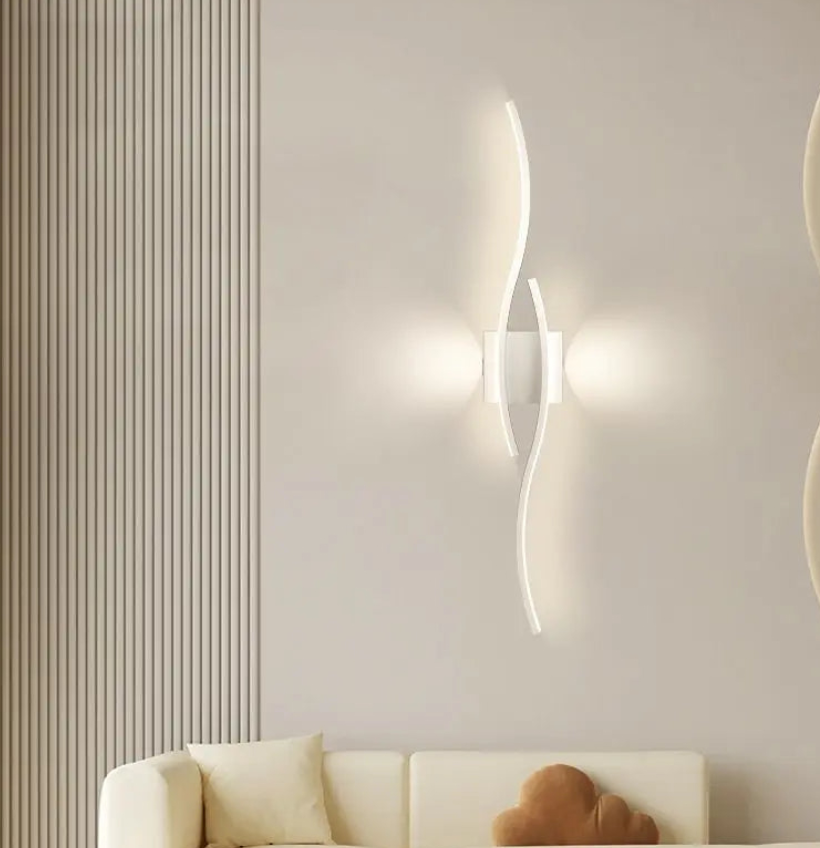 Lámpara de Pared Moderna para Mesita de Noche