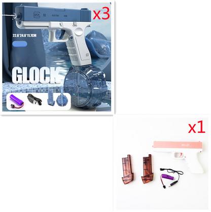 Electric Water Toy Gun Spray Blaster Pistol Airsoft Summer Toys Swimming Poor Game Weapon Pistola For Kids