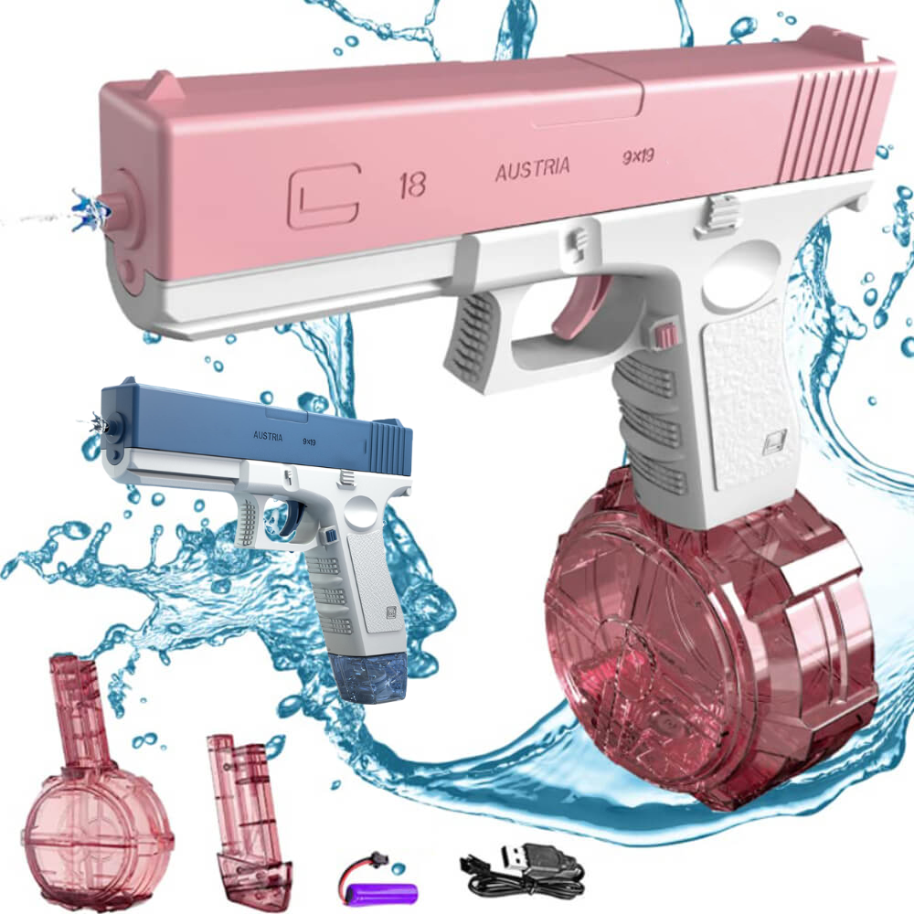 Electric Water Toy Gun Spray Blaster Pistol Airsoft Summer Toys Swimming Poor Game Weapon Pistola For Kids