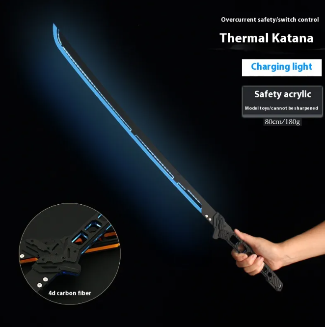 Espada Samurai Luminosa de Juguete