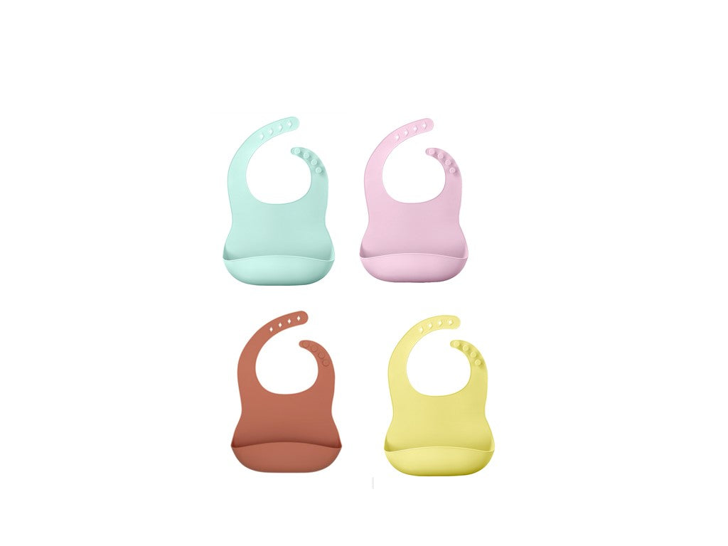 Baberos de Silicona para Bebés