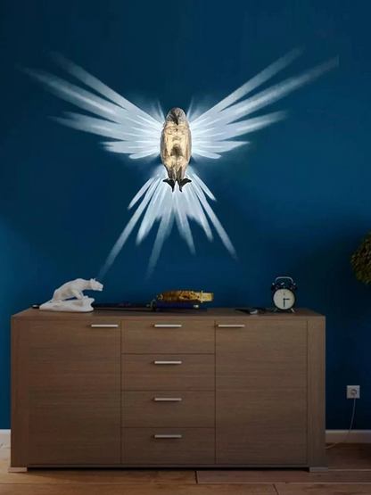 Lámpara de Pared en Forma de Águila