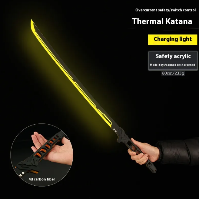 Espada Samurai Luminosa de Juguete