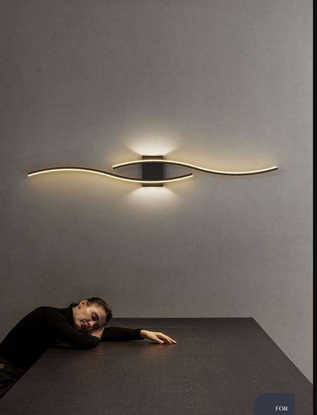 Lámpara de Pared Moderna para Mesita de Noche
