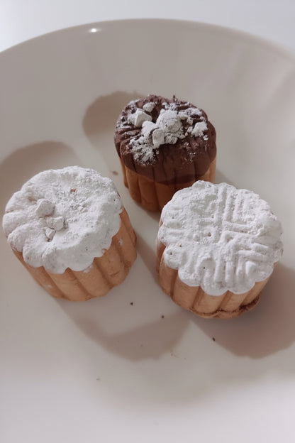 Barro comestible con caolín
