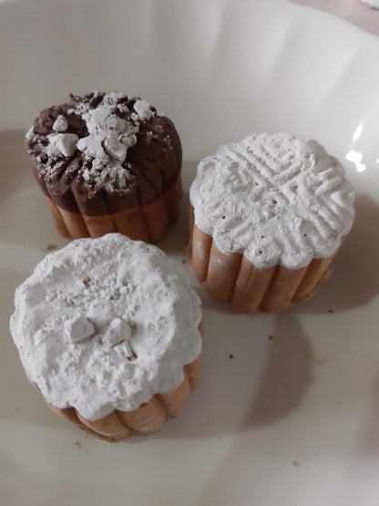 Barro comestible con caolín