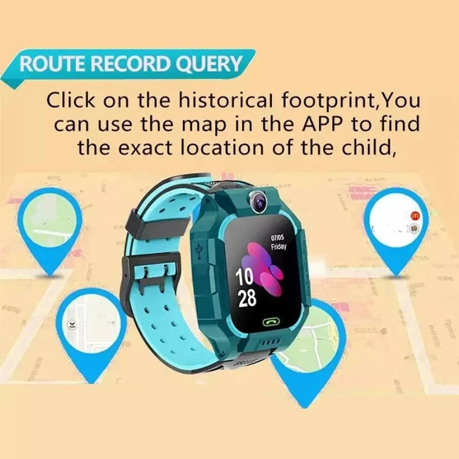 (GPS) smartwatch para niños